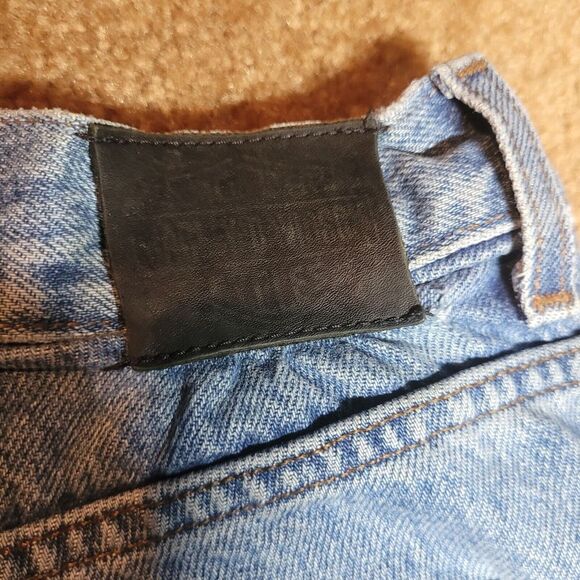 Harley Davidson Jeans Mens 40x32 Denim Straight Relaxed Motorcycle - Picture 11 of 13